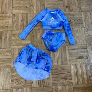 Frozen girls swim suit